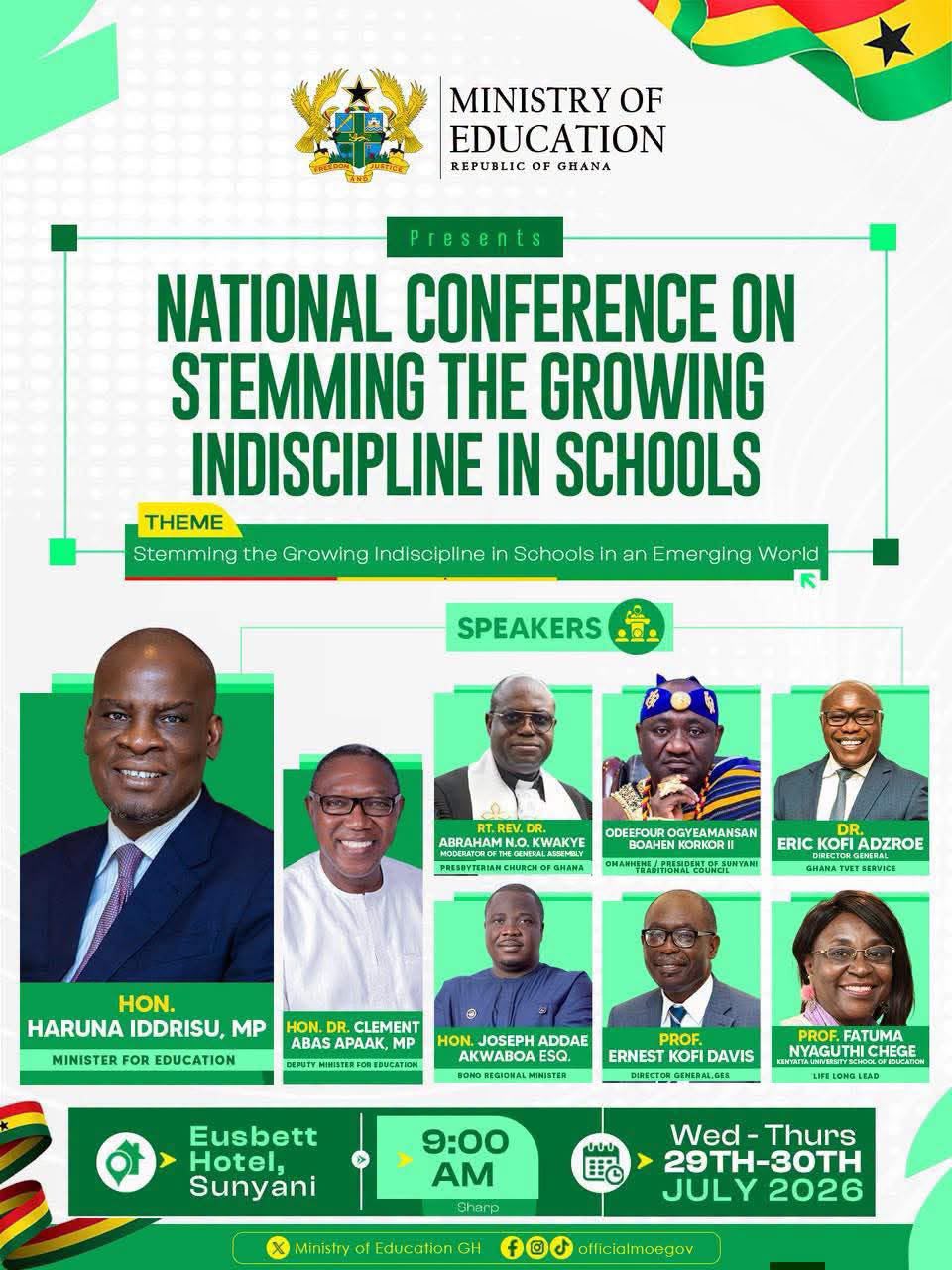 GES Rallies Stakeholders to Develop Lasting Solutions Against School Indiscipline 3 WhatsApp Image 2026 07 22 at 17.00.12