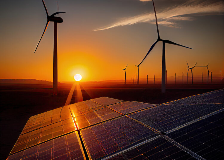 Africa Must Turn Green Transition Into Industrial Power 1 Solar panels and Windmills