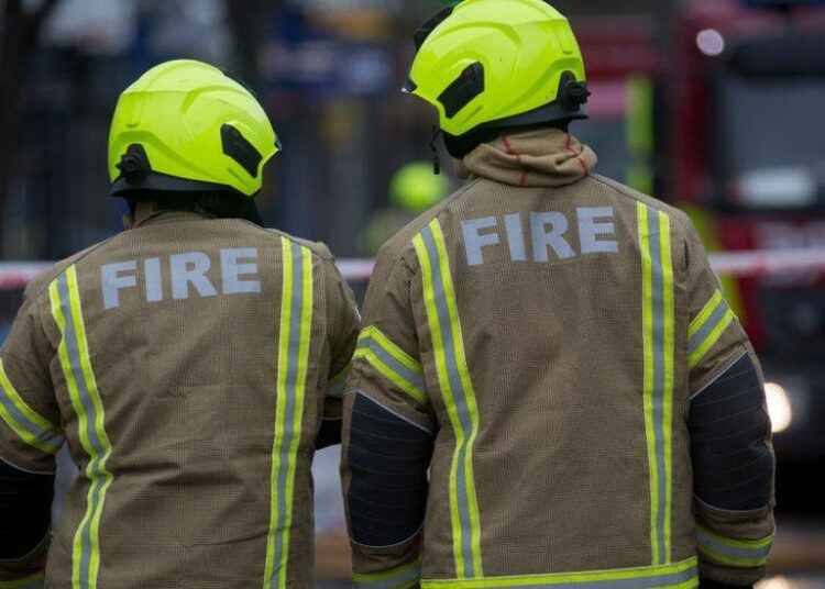 Firefighters Battle Massive Walthamstow Blaze 1 London Fire Brigade