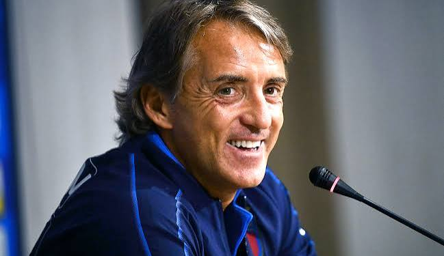 Mancini Returns to Take Italy Coaching Job After Turbulent Search 1 Roberto Mancini in a press conference