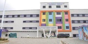 Image of Completed building of Weija Children Hospital