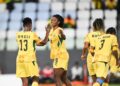 Day of Redemption For Black Queens as Cotê d'Ivoire Hurdle Arrives 6 Black Queens players Evelyn Badu and Doris Boaduwaa celebrate a goal