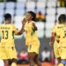 Day of Redemption For Black Queens as Cotê d'Ivoire Hurdle Arrives 15 Black Queens players Evelyn Badu and Doris Boaduwaa celebrate a goal