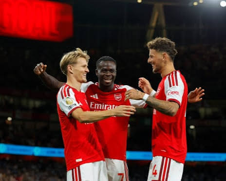 Arsenal Begin PL Title Defence With Resounding Victory Over Coventry 3 1787348239810403230112568821025