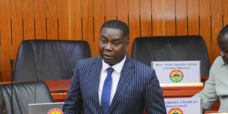 Dr. Gideon Boako, Member of Parliament for Tano North