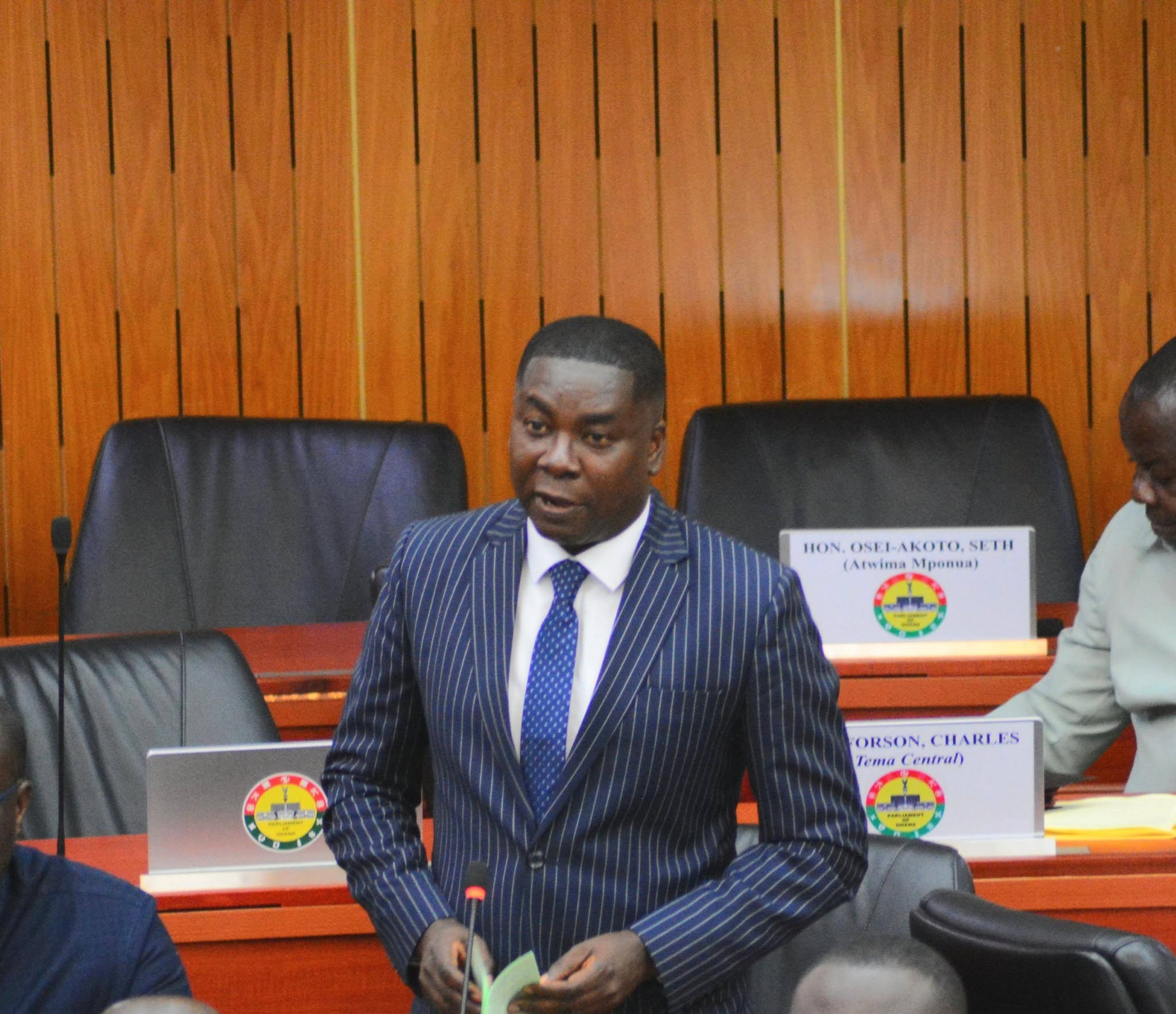 Dr. Gideon Boako, Member of Parliament for Tano North