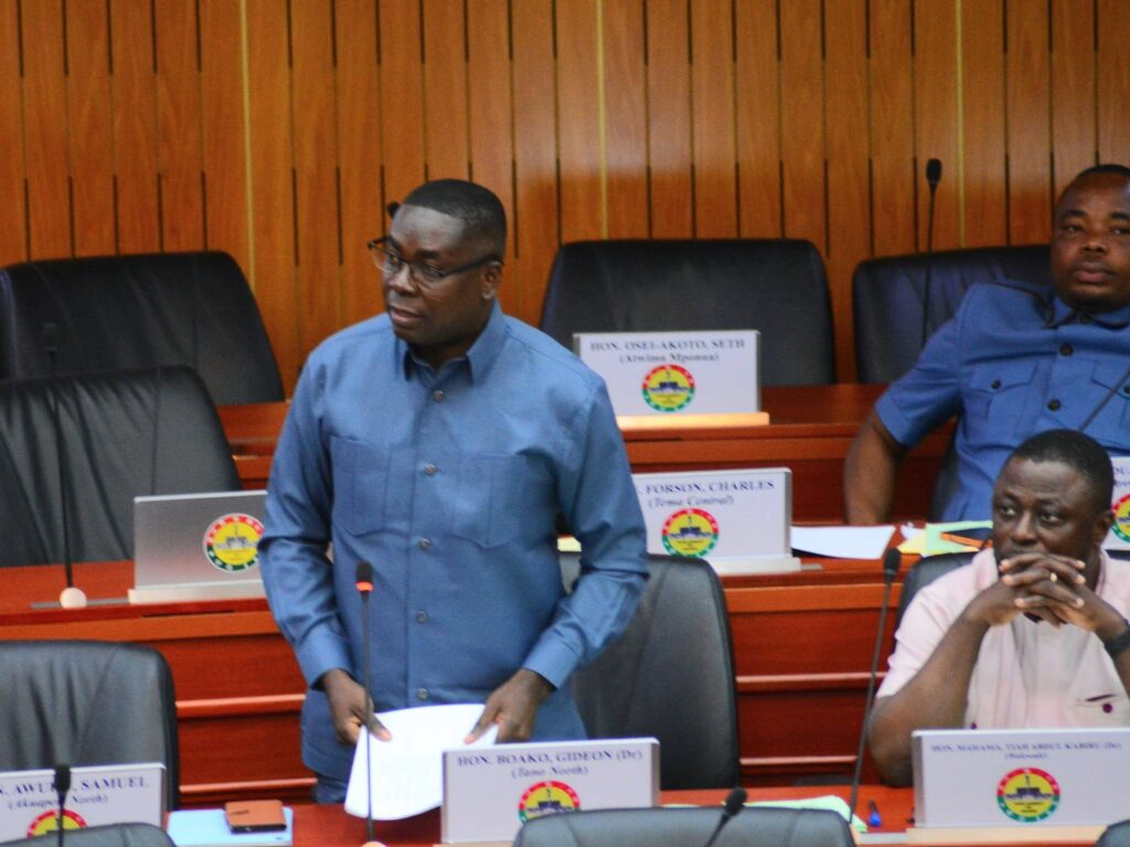 Dr. Gideon Boako, Member of Parliament for Tano North