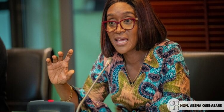 PAC Chair Questions GoldBod Treatment of GH¢4.5477bn Subvention 1 Hon. Abena Asare, MP for Atewa East and Chairperson of the Public Accounts Committee (PAC)
