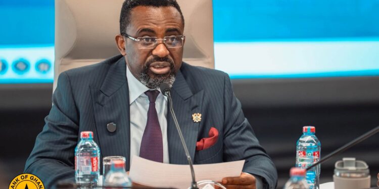Governor of Bank of Ghana, Johnson Pandit Asiama