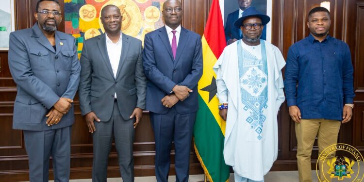 GANRAP Initiative to Improve Resilience Against External Economic Shocks - GoldBod 1 Finance Minister with other Stakeholders