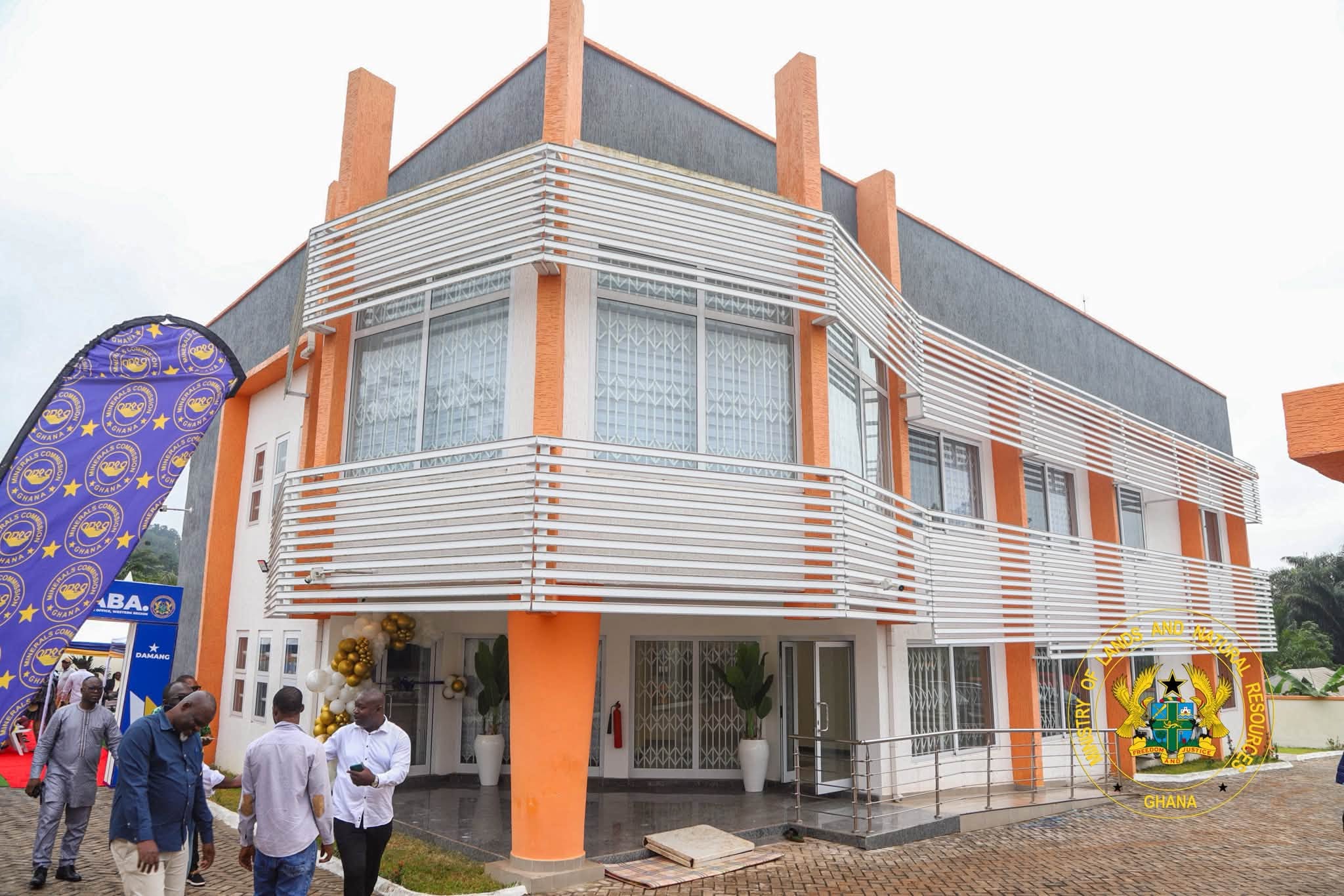 modern Minerals Commission District Office in Damang
