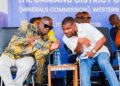 Gov’t Signals Bottom-up Approach in Mineral Resource Governance 8 Minister for Lands and Natural Resources, Hon. Emmanuel Armah-Kofi Buah with Minerals Commission CEO, Hon. Isaac Tandoh