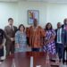 Parliamentary Meeting Drives International Collaboration on Mining Technology & Governance 13 First Deputy Speaker of Parliament with Ambassador of Peru