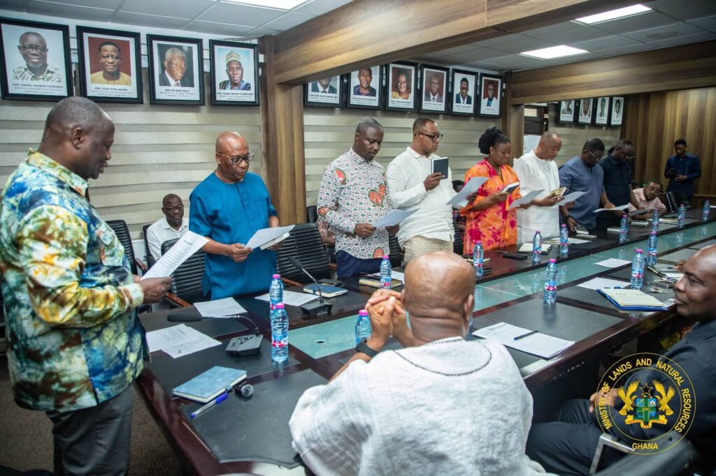 Government Advances Steps to Restore VALCO’s Full Capacity 2 Hon. Emmanuel Armah-Kofi Buah with the newly inaugurated committee