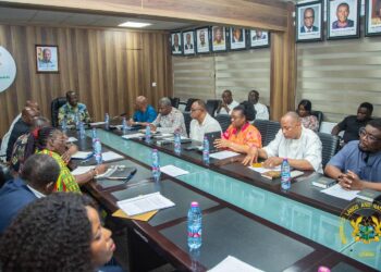 Government Advances Steps to Restore VALCO’s Full Capacity 2 Hon. Emmanuel Armah-Kofi Buah with the newly inaugurated committee