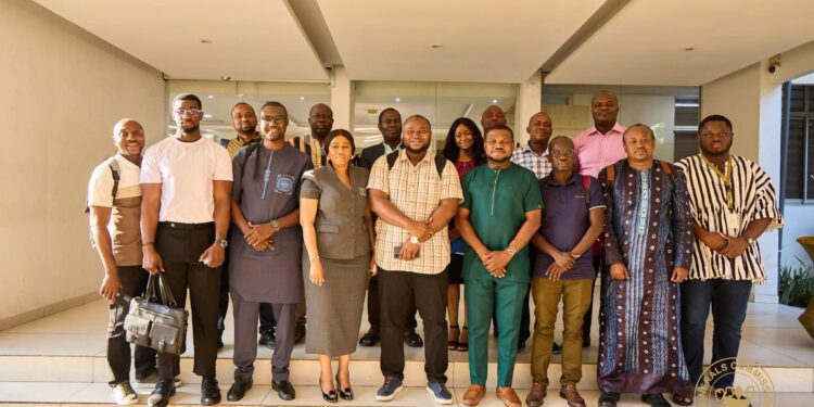 Minerals Commission with delegation, from Republic of Guinea