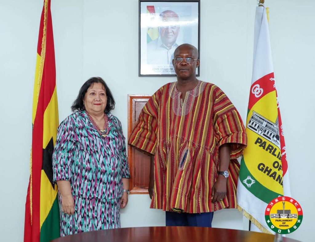 First Deputy Speaker of Parliament with Ambassador of Peru 