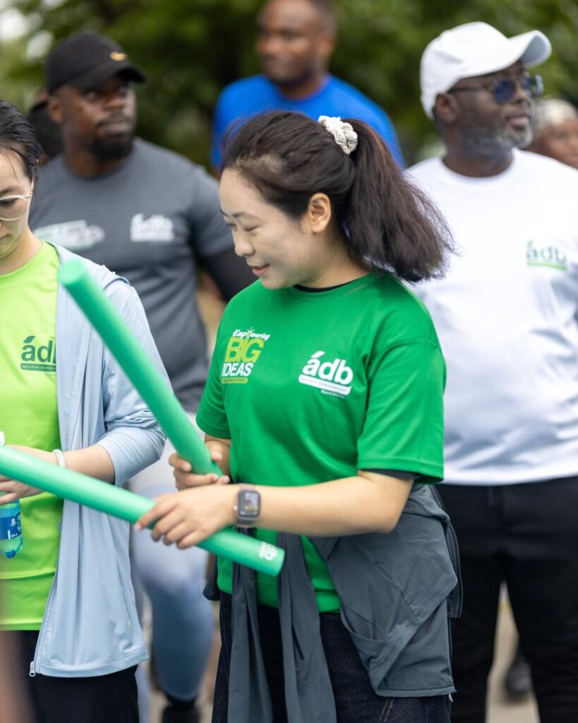 ADB Marks Strong Half-Year Performance With Health Walk and Fun Games 2 92222
