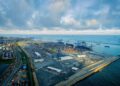 Ghana's US$8.8bn Trade Surplus Meets a Reserve Paradox as Energy Payments Drain External Buffers 6 Aerial view of the container terminal at Tema Port in Ghana
