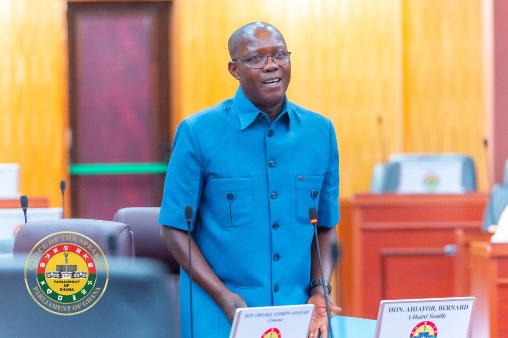 Parliament Approves Fiscal Council Nominees as Speaker Flags All-Male Composition 2 First Deputy Speaker, Hon. Bernard Ahiafor