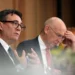 UK Prime Minister Andy Burnham and Chancellor John Healey with Cabinet Ministers