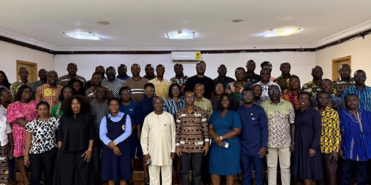COCOBOD Equips Regional Managers to Counter Misinformation on New Bill 1 COCOBOD officials and Regional Managers in a group photo after the briefing on the Ghana Cocoa Board Bill, 2026, in Kumasi.