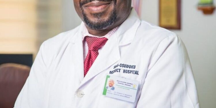 Director of Family Health at the Ghana Health Service (GHS) and Technical Advisor to the Vice President on Health, Dr Kennedy Brightson,