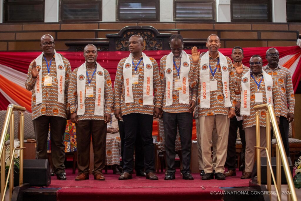 University Administrators Demand Pay Based on Professional Worth — GAUA General Secretary 3 GAUA Executives