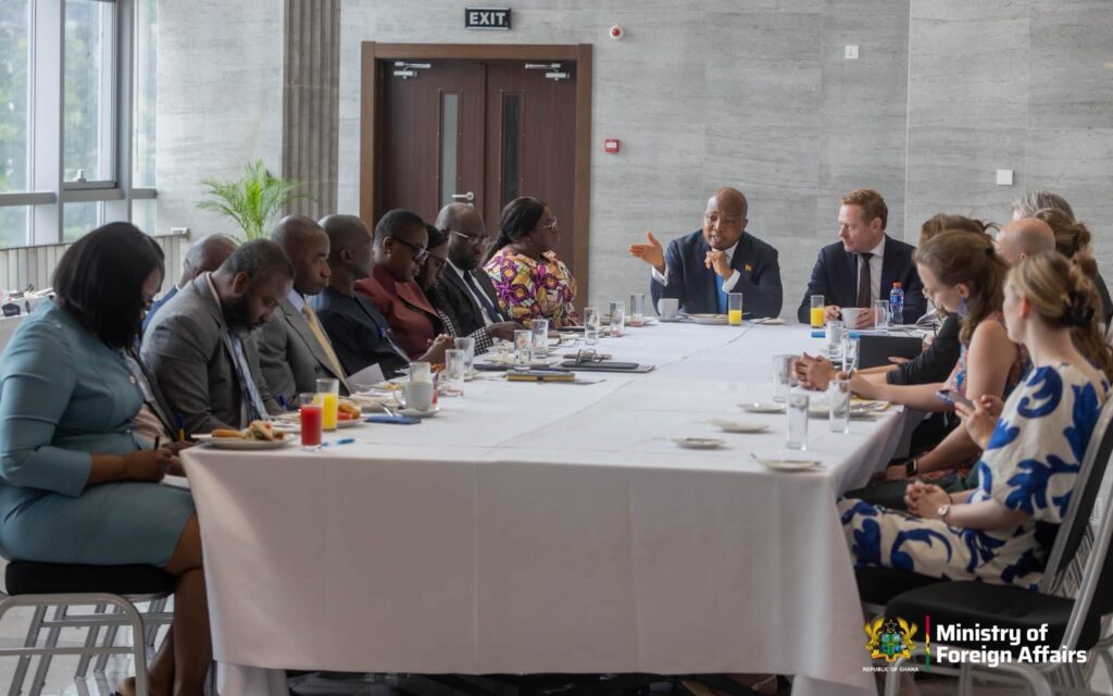 Ghana, Netherlands Sign Letter of Intent to Combat Illicit Drug Markets 3 Ghanaian and Dutch officials meet over a working session, with Van Weel proposing a permanent bilateral framework that could later draw in other European partners.