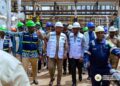 TOR Revival Signals New Phase for Ghana’s Energy Security 7 Photo of Edmond Kombat, President Mahama and Dr Jinapor with the team from TOR