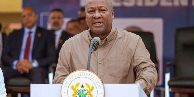 Mahama Pledges Jubilee Crude Supply for Continuous TOR Operations 1 President of Ghana, John Dramani Mahama