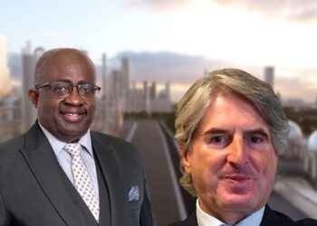 Dr Toni Aubynn of PHDC and Niccolò Ravano of Touchstone Capital Partners