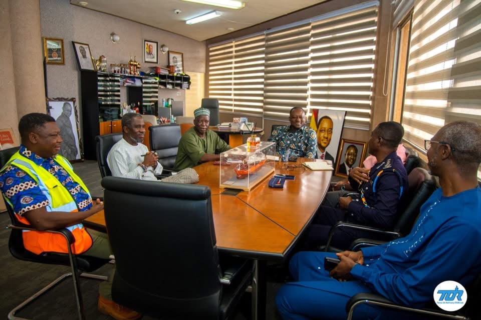 TOR, Upper East Minister Tackle Paga Fuel Bottlenecks 5 Photo from meeting
