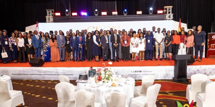 GFZA Joins the CANCHAM CEOs Connect 1 GFZA and Business Leaders at the 5th CANCHAM CEOs Connect Held at Kempinskin Hotel in Accra