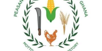 The Logo of the Peasant Farmers Association of Ghana