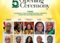 The Official Event Flyer for the 5th Anniversary of the Central Expo'26