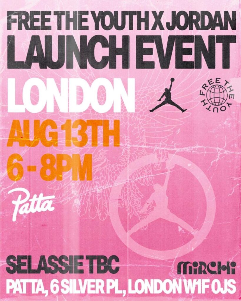 Free The Youth x Jordan Launch Event Hits Patta London 3 IMG 6720