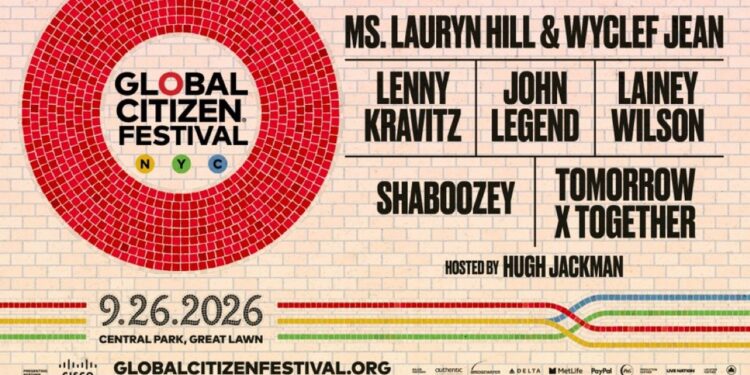 Global Citizen Headliners
