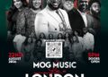 MOG Music Live in London Scan tickets flyer