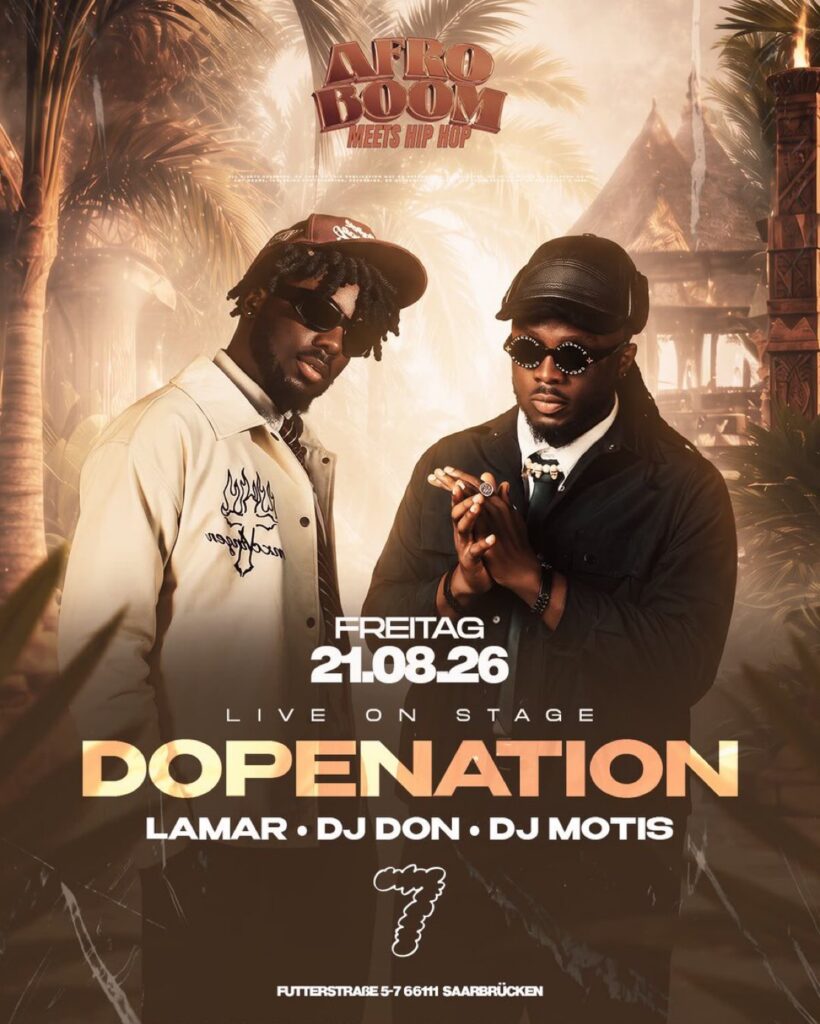 DopeNation Brings Afro Boom Energy to Saarbrücken This Weekend 2 IMG 6871