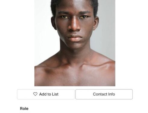 Ghanaian Model Mohammed Banze Ranks Fiftieth Worldwide on Models Dot Com 1 Mohammed Banze , Fashion Model