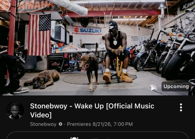 Stonebwoy To Premiere Wake Up Music Video Tonight On YouTube 1 Wake Up