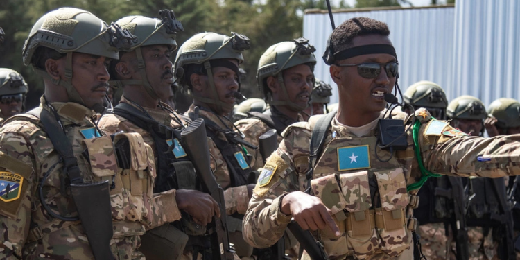 Somali Forces Clash With Armed Opposition in Baidoa 1 Somali Armed Forces