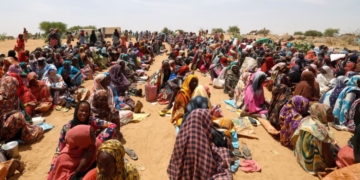 Displaced Sudanese