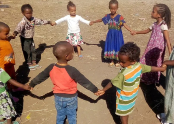 UN Launches $22 Million Education Lifeline for Sudanese Children 3 Young Sudanese Children