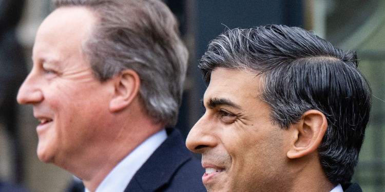 Cameron Urged Sunak Not to Call 2024 Election Before Tory Rout, Book Reveals 1 David Cameron and Rishi Sunak