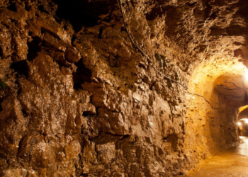 An Underground Mining Tunnel