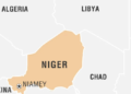 Niger on Map