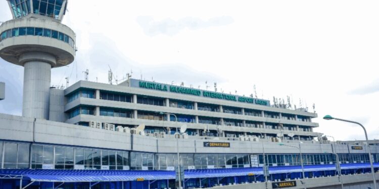 Fire Breaks Out at Lagos International Airport's Terminal 2 1 Murtala Muhammed International Airport (MMIA) in Lagos,