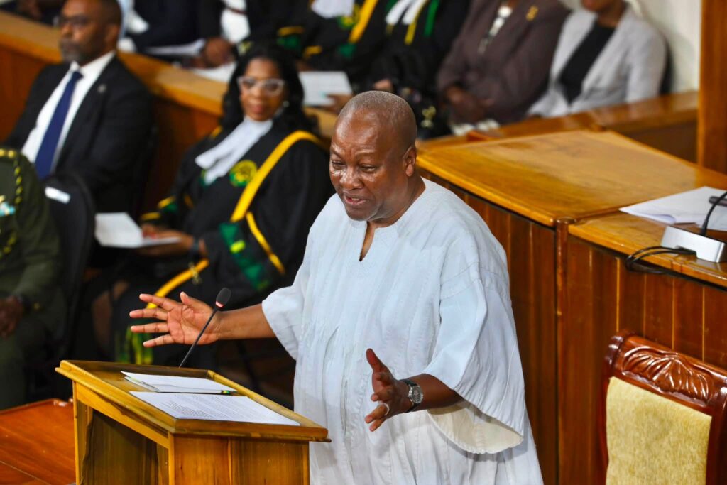 Mahama Marks Jamaica's 64th Independence with Historic Parliament Address 3 President John Dramani Mahama addressing to the Joint Session of the Jamaican Parliament on the commemoration of the country’s 64th Independence Day Celebration